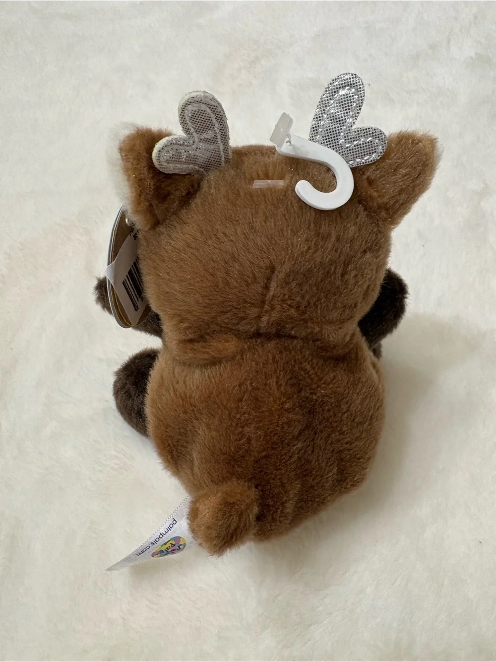 Palm Pals Dash Reindeer Plush NWT Aurora World 5” rare toy Stuffed plushie